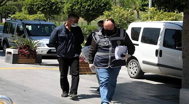 Antalya'da Hırsızlık şüphelisi iki kardeşten biri tutuklandı