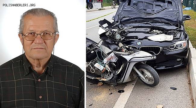 Ekmek almaya giden emekli zabıta memuru kazada yaşamını yitirdi