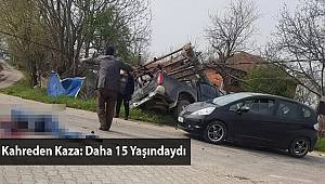 Elektrikli motosikletle otomobilin çarpışması sonucu 15 yaşındaki genç yaşamını yitirdi
