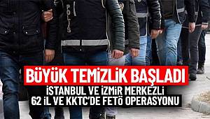 FETÖ'nün TSK yapılanmasına yönelik 62 ilde düzenlenen operasyonda 168 şüpheli gözaltına alındı