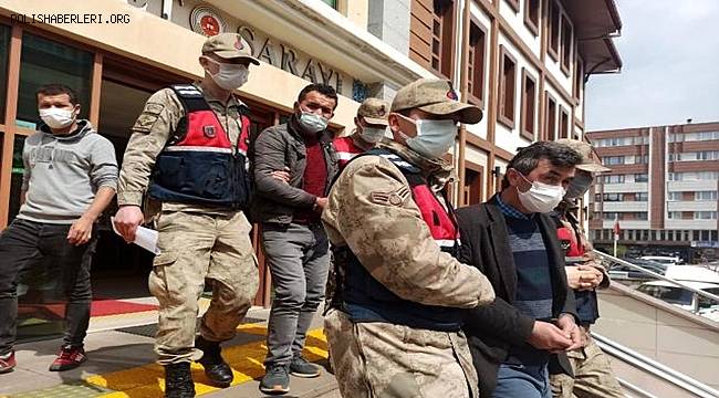 Giresun'da 86 bin TL değerinde kablo çalan 2 şahıs tutuklandı