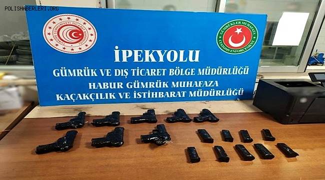Habur Gümrük Kapısında Kaçak Silah Operasyonu