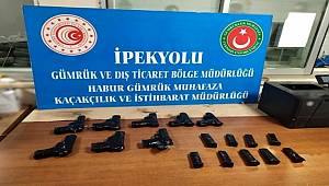 Habur Gümrük Kapısında Kaçak Silah Operasyonu