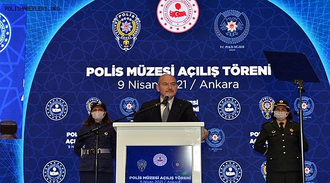 İçişleri Bakanı Süleyman Soylu’nun Katılımlarıyla Polis Müzesi Açılış Töreni Gerçekleştirildi