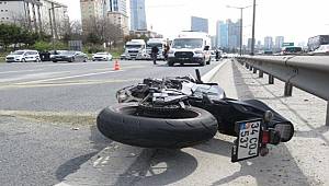 İstanbul'da feci motosiklet kazasında metrelerce sürüklenerek hayatını kaybetti