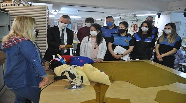 Mersin polisi ''Bir Damla İyilik Projesi'' kapsamında Şiddet mağduru kadınlara el verdi