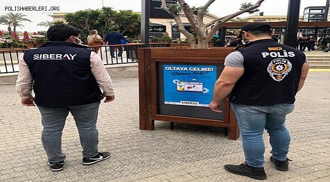 Mersin Siber Şube ekipleri mersinlileri Siber Dolandırıcılığa karşı uyardı