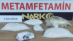 Nevşehir'de bir buçuk kilo uyuşturucu ele geçirildi