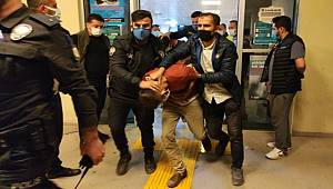 Polise çarpıp kaçan alkollü sürücü nefes kesen kovalamaca sonucu yakalandı