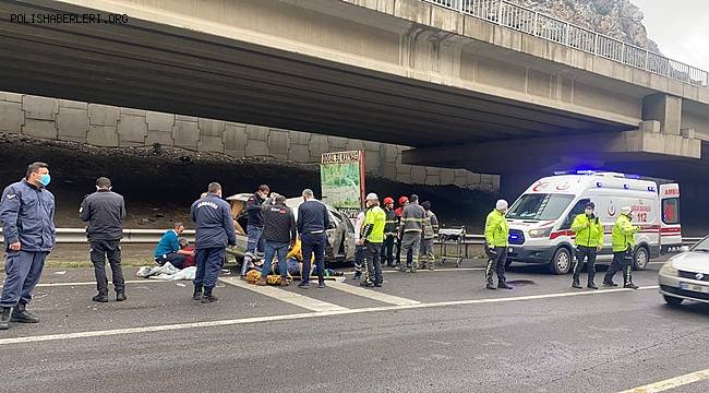 Pozantı'da Tır ile otomobilin çarpışması sonucu 1 kişi hayatını kaybetti