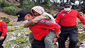 Sahurdan sonra kaybolan Alzheimer hastası yaşlı kadın dağda bulundu