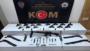 Samsun Merkezli Suç Örgütü Operasyonunda 24 Şüpheli Gözaltına alındı