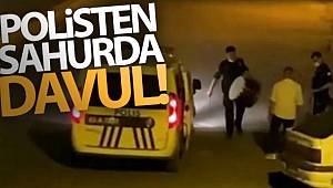 Şanlıurfa'da Polis Sahurda Ramazan Davulu Çaldı