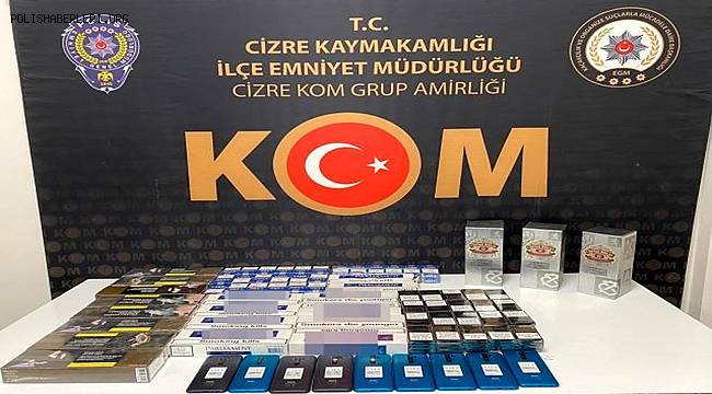 Şırnak'ta kaçakçılık operasyonlarında 48 şüpheli gözaltına alındı