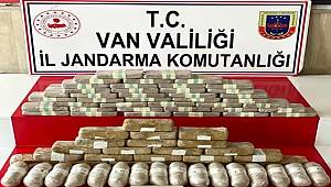 Van'ın İran sınırında 51 kilogram eroin ele geçirildi 