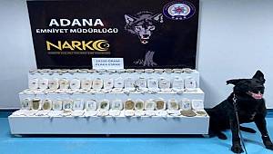 Adana'da 19 kilo esrar ele geçirildi