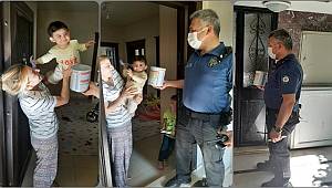 Adana'da tam kapanmada maması biten bebeğin imdadına polis yetişti