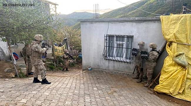 Bitlis merkezli 4 ilde düzenlenen PKK operasyonunda 9 gözaltı