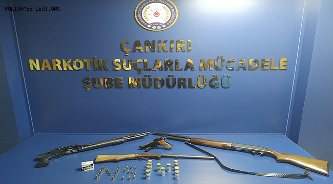 Çankırı'da Narkotik Ekiplerince Gözaltına alınan 3 Şüpheli hakkında işlem yapıldı