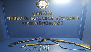 Çankırı'da Narkotik Ekiplerince Gözaltına alınan 3 Şüpheli hakkında işlem yapıldı