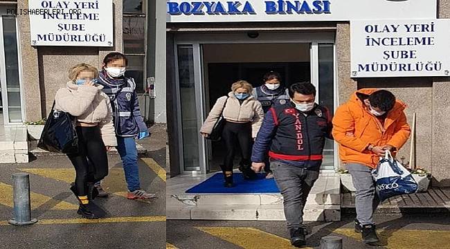 İzmir'de Kargo dolandırıcılığına 2 tutuklama