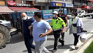 Sakarya'da Kısıtlamayı ihlal eden Karı-Koca ceza yiyince Polise bağırarak bela okudular