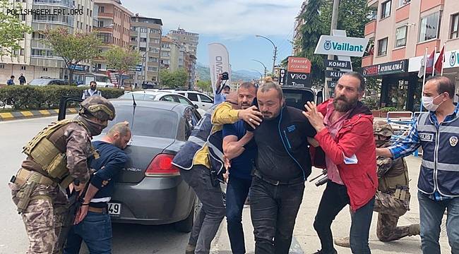 Trabzon Emniyetinden Nefes Kesen Silahlı Soygun Tatbikatı