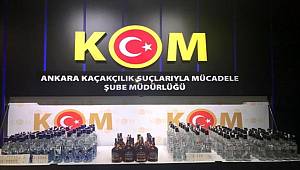 Başkent'teki sahte alkol operasyonunda 12 kişi gözaltına alındı