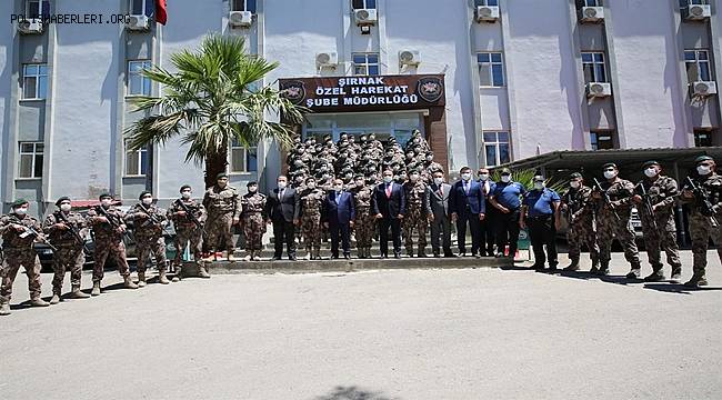 Emniyet Genel Müdürü Mehmet Aktaş'ın Şırnak Ziyareti