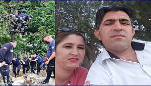 Eşini öldürdü, çalılıklar arasında saklanırken yakayı ele verdi