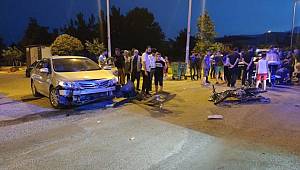 Gaziantep’te meydana gelen trafik kazasında 1 yaralı