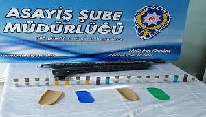 Hırsız şüphelisi polis kontrol noktasında yakalandı