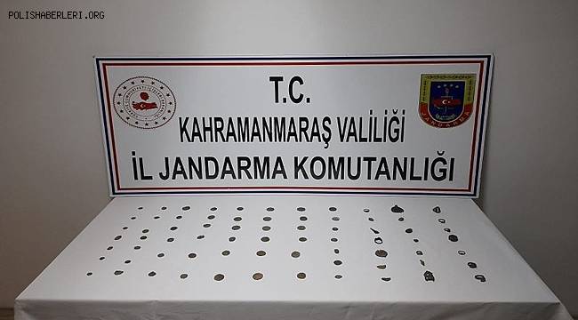 Kahramanmaraş’ta tarihi eser operasyonu