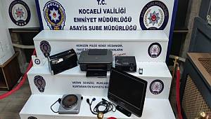 Kocaeli'de Isıtıcıdan termosa kadar ne bulduysa çaldılar