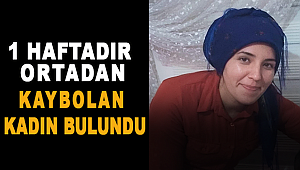 “Komşularıma gidiyorum” diyerek ortadan kaybolan kadın bulundu