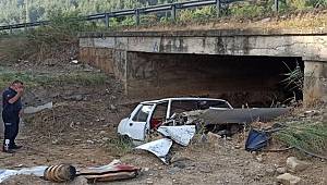 Manisa'da yaşlı çifti kaza ayırdı