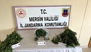 Mersin'de uyuşturucu operasyonunda 2 şüpheli yakalandı