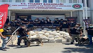 Mersin Limanı'nda Ekvador'dan gelen 1 ton 150 kilo kokain ele geçirildi
