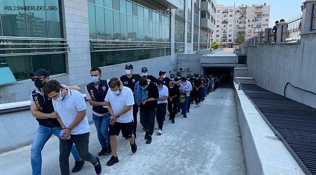 Mersin merkezli 18 ilde düzenlenen yasadışı bahis operasyonunda 35 kişi tutuklandı