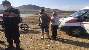 Serinlemek için girdiği Afşar Baraj Gölünden çıkamadı
