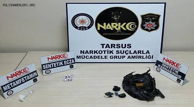Tarsus’ta uyuşturucu operasyonunda 4 tutuklama