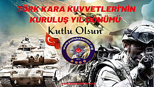 Türk Kara Kuvvetleri'mizin 2230 Yıl Dönümünü Kutlarız 