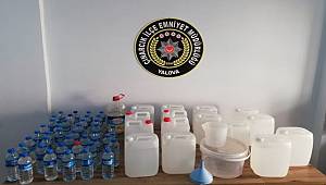 Yalova’da kaçak alkol operasyonu