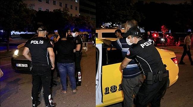 Adana'da bin 300 polisle Helikopter destekli 