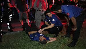 Adana’da polis aracı ile hafif ticari araç çarpıştı 2’si polis 5 kişi yaralandı