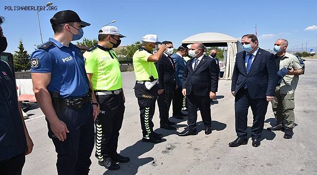 Emniyet Genel Müdürü Mehmet Aktaş Trafik Denetimlerine Katıldı 