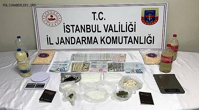 İstanbul'da jandarmanın uyuşturucu operasyonunda 1 şüpheli yakalandı