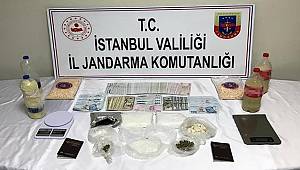 İstanbul'da jandarmanın uyuşturucu operasyonunda 1 şüpheli yakalandı