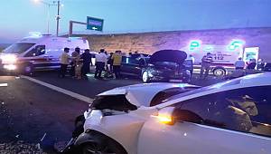 Şanlıurfa'da iki otomobilin çarpışması sonucu 8 kişi yaralandı
