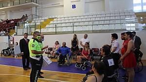 Tekerlekli Sandalye Dans Sporu Türkiye Şampiyonasına katılan sporculara Trafik Eğitimi Verildi
